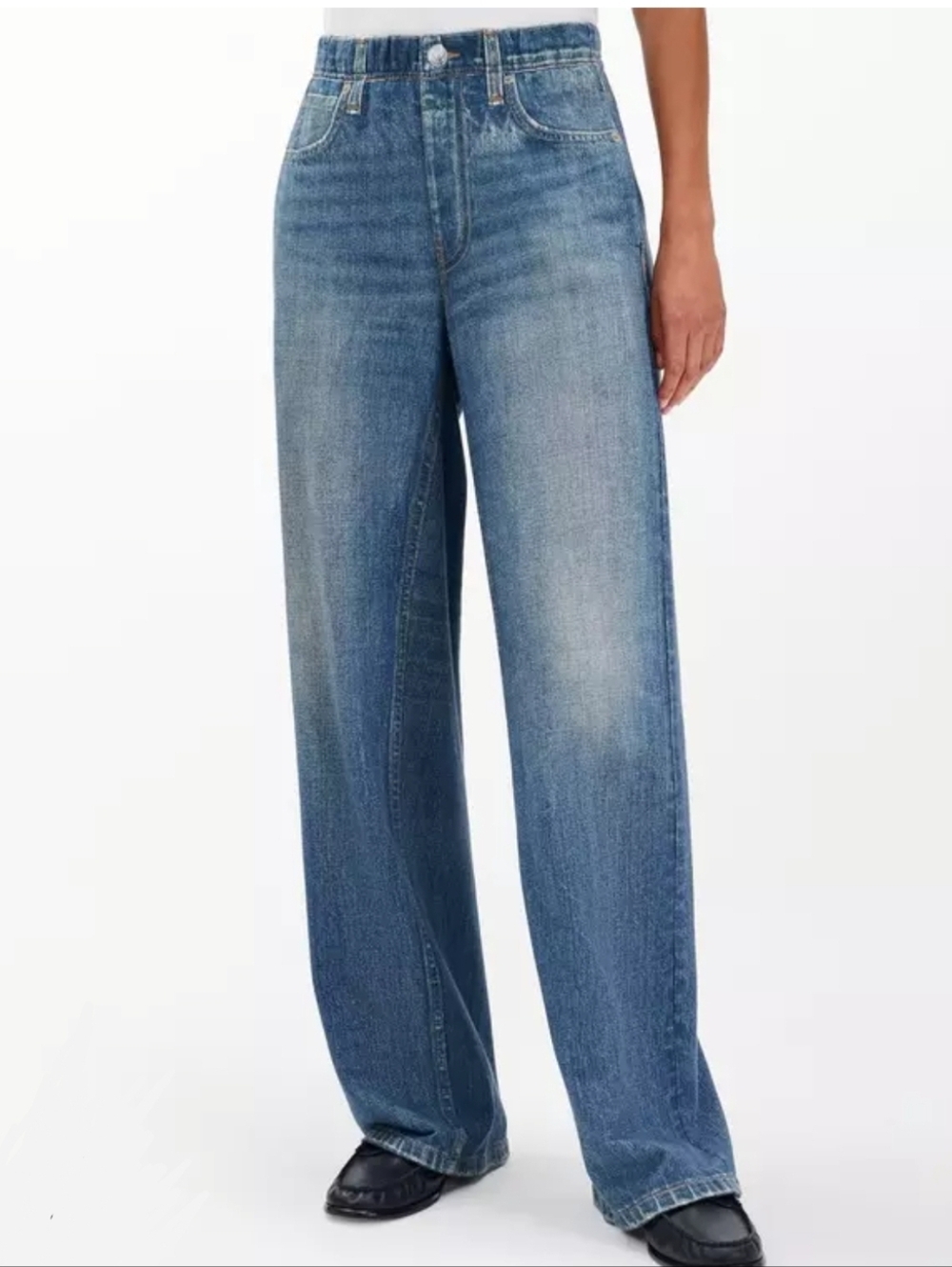 rag & bone Miramar wideleg sweatpant jeans